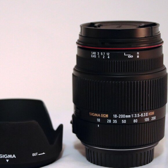 MINT Sigma for Canon EF-S 18-200mmF3.5-6.3 II DC OS HSM Lens+for Mirrorless,DSLR - Picture 3 of 16